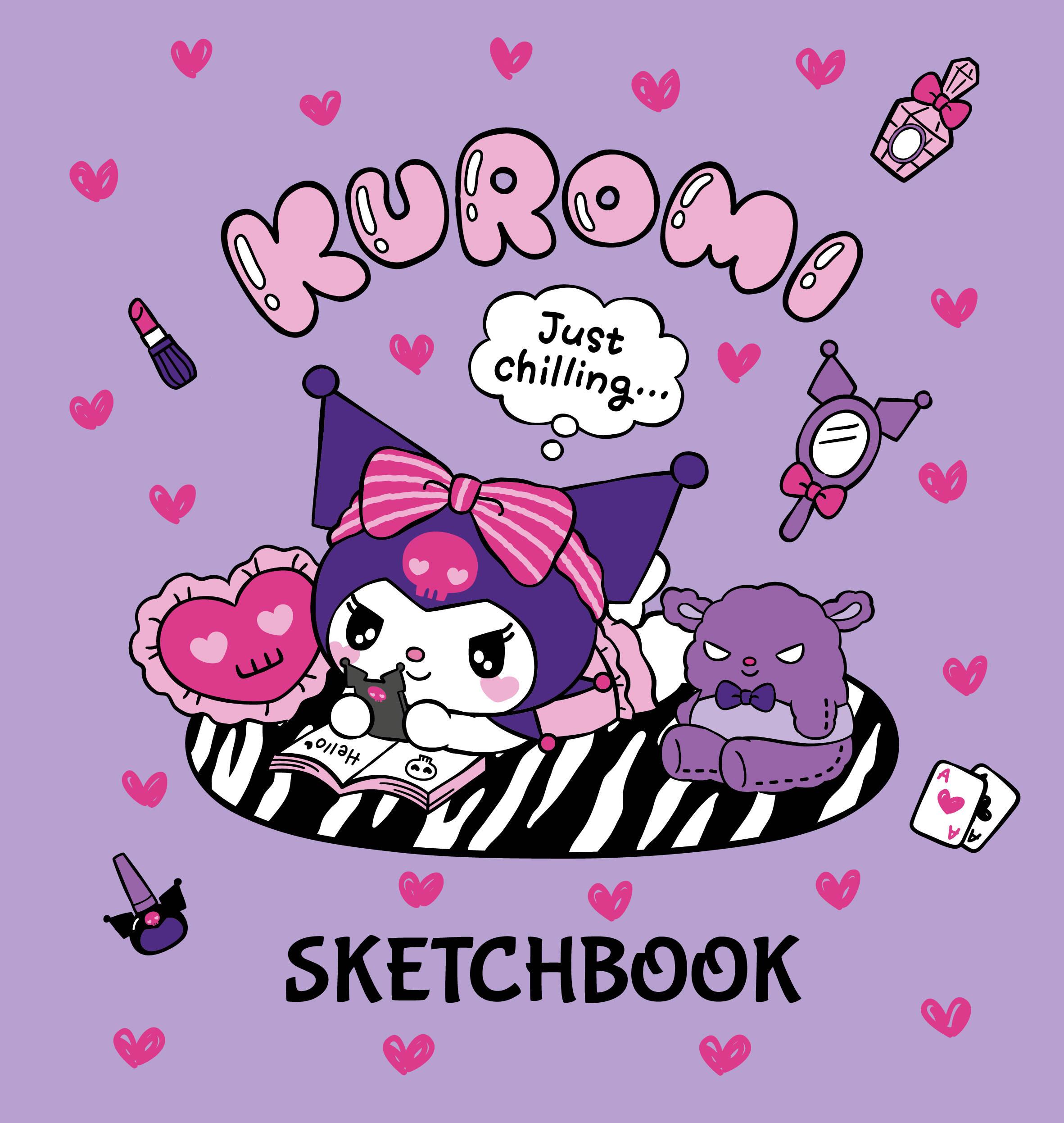 Kuromi. Sketchbook (rozā)