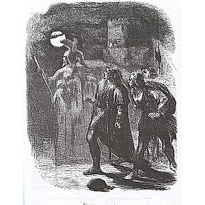 Gāmlēts. Makbets = Hamlet. Macbeth