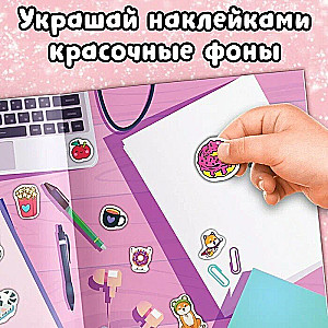500 uzlīmes. Klasiskai meitenei