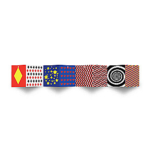 Krāsas un formas. Manas pirmās kontrastgrāmatas
