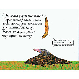 Mazais krupis, kurš gribēja zināt, kurš viņam uzlicis uz galvas