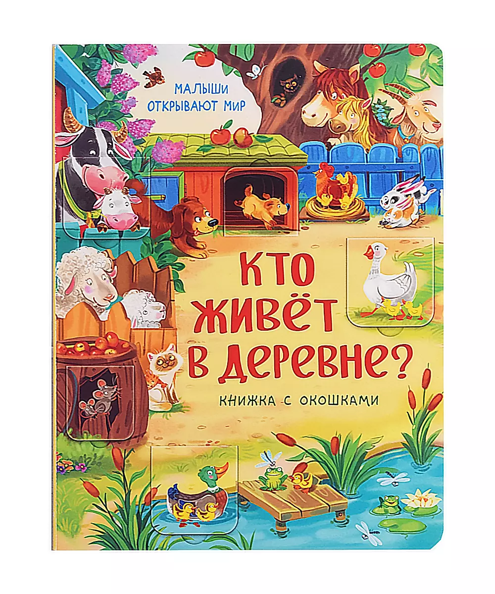 Mazie atklāj pasauli_Grāmata ar logiem_Kas dzīvo ciematā?