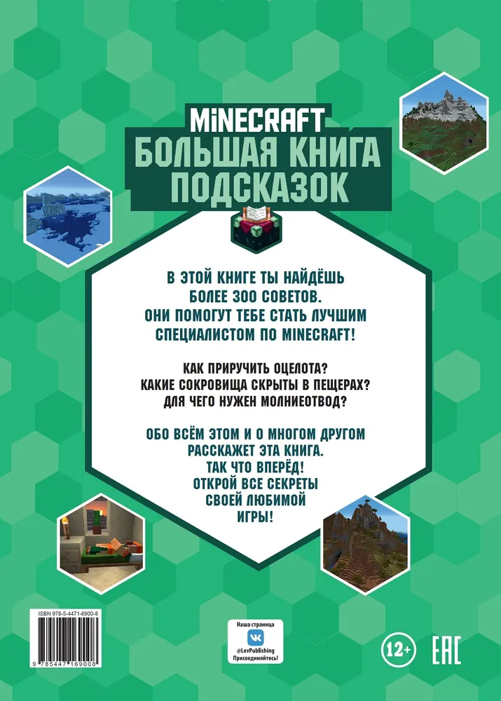 Minecraft. Lielā padomu grāmata