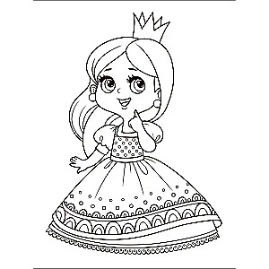 Krāsošana. Princeses