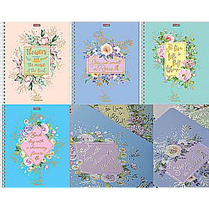 Zīmēšanas bloks Floral dreams 4 diz. blokā