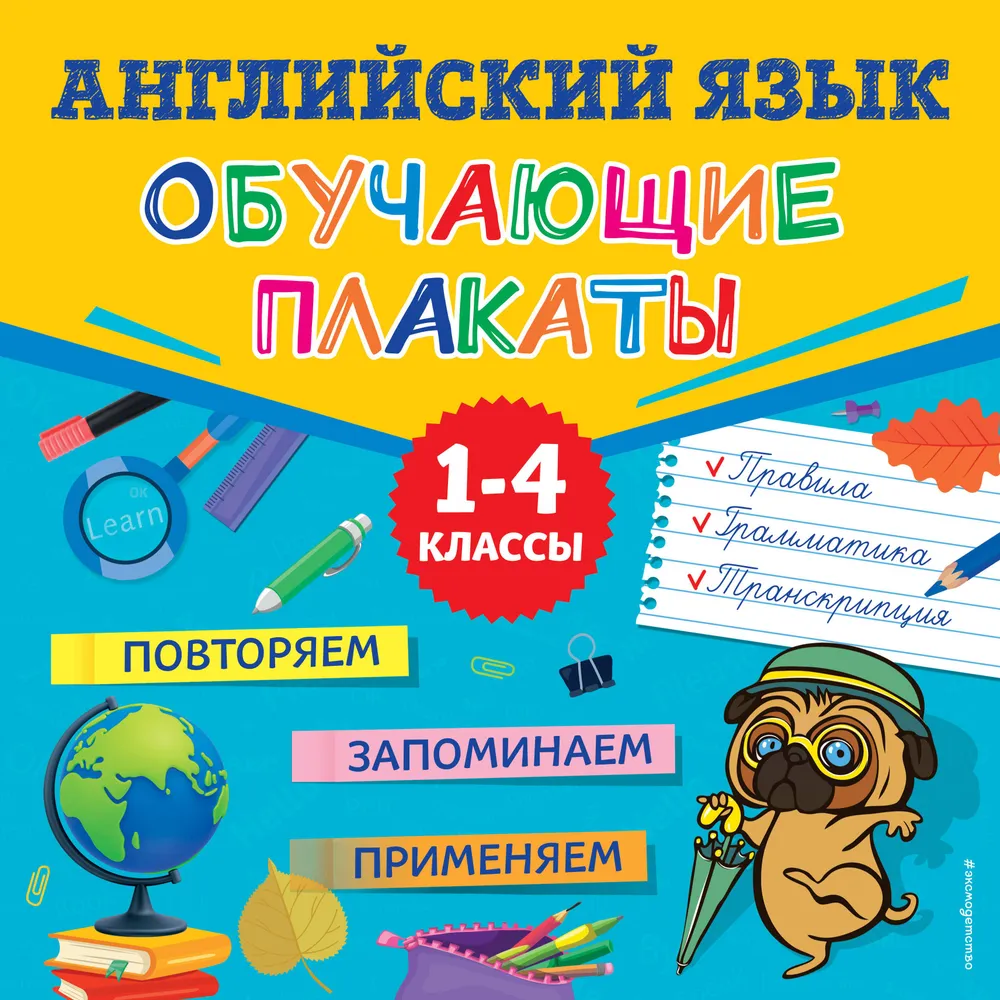 Angļu valoda. Mācību plakāti
