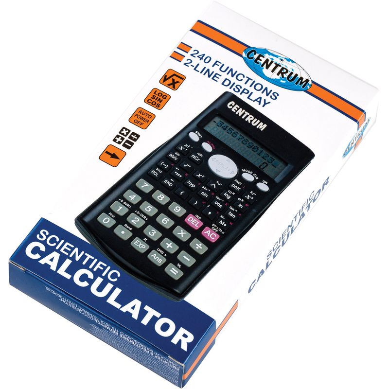 Centrum calculator - 240 functions