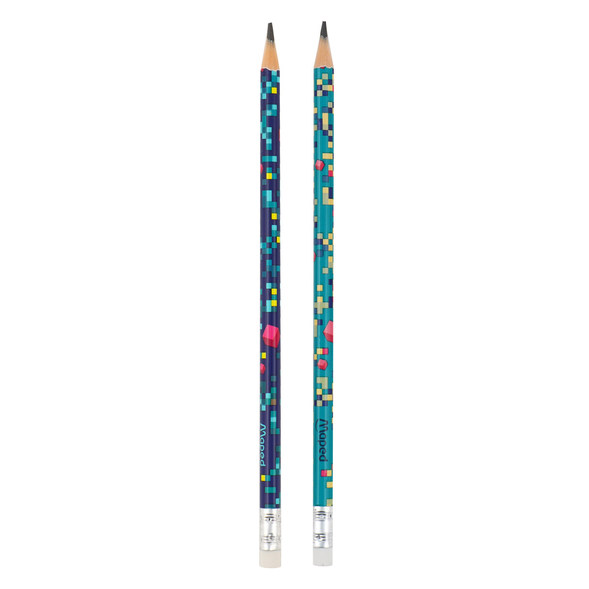 Pencil with eraser MAPED "Pixel Party" HB