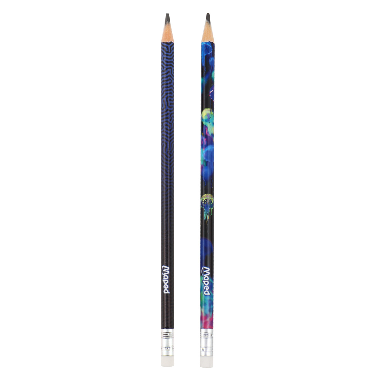 Pencil with eraser MAPED "Deepsea Pradise" HB