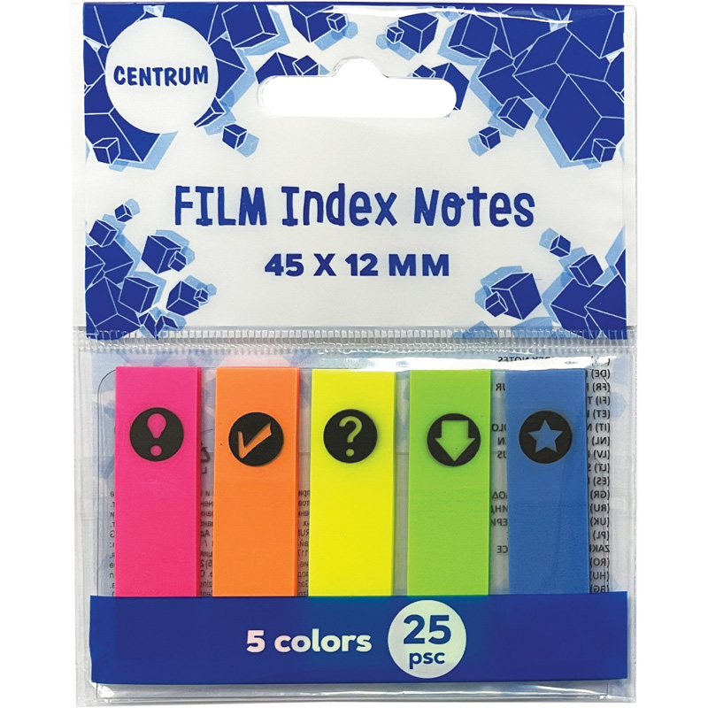 Plastic indexes (5 colors)