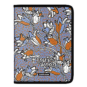 A5+ formāta ErichKrause Tulips mapīte ar rāvējslēdzēju
