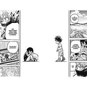Mana varoņa akadēmija. Grāmata 16. Izuku Midorija un Toshinori Yagi. Nākamais