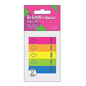 ErichKrause Neon grāmatu atzīmes (5 krāsas)