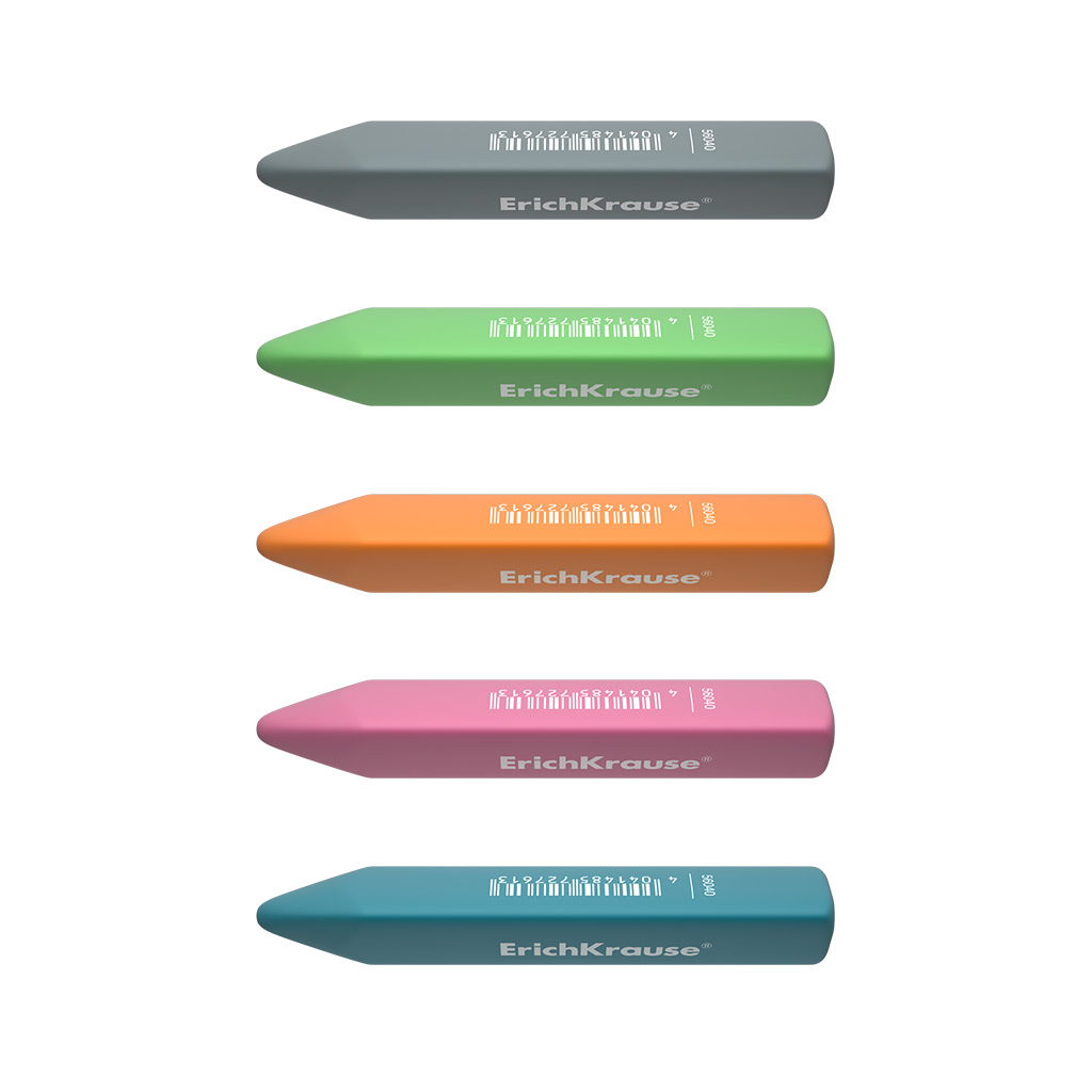 ErichKrause "Tri Stick" eraser (mixed colors)