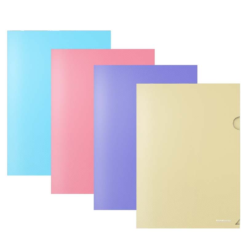 Folder A4 ErichKrause Diagonal pastel (color mix)