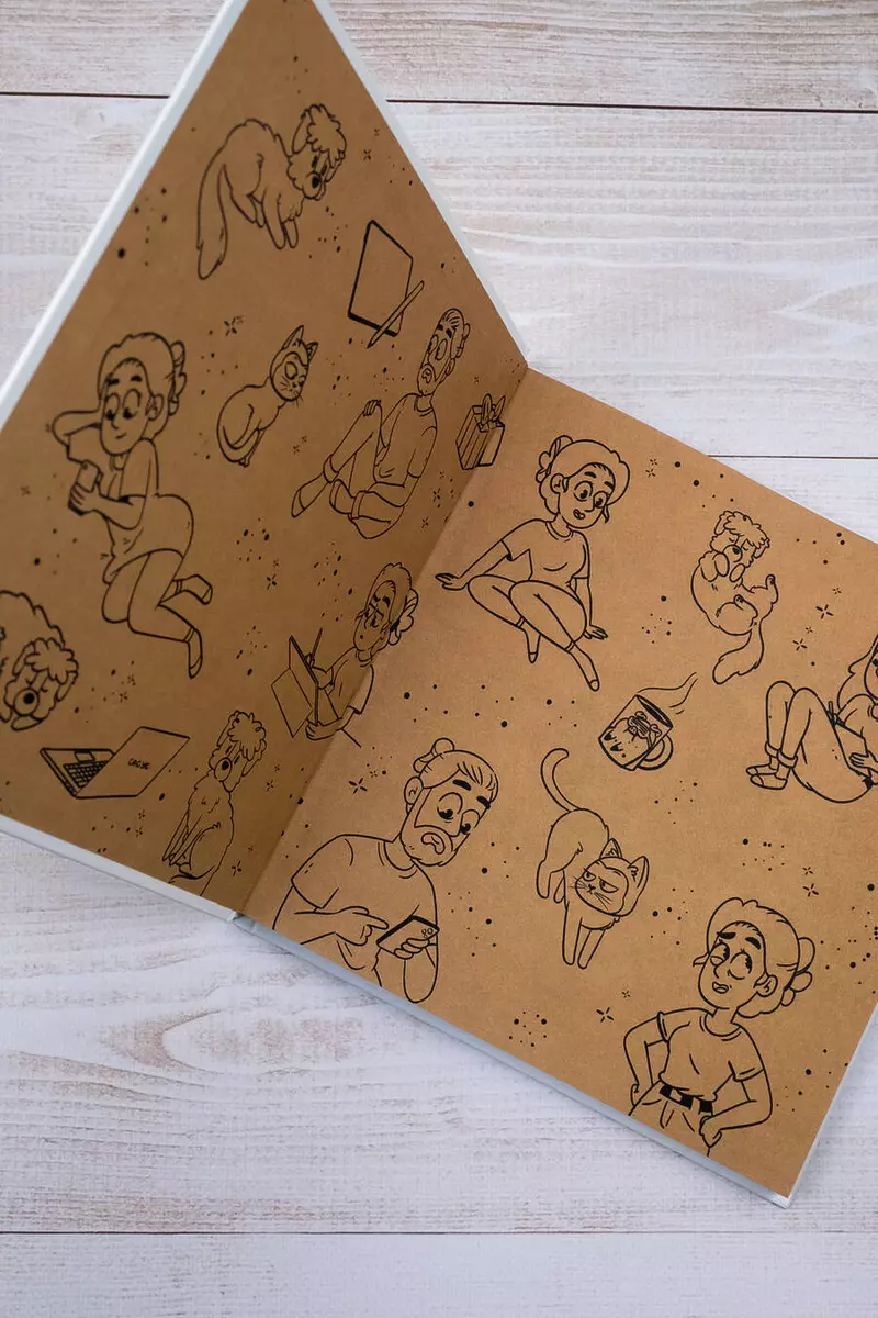 Lina's Comics. Sērija lampu komiksu