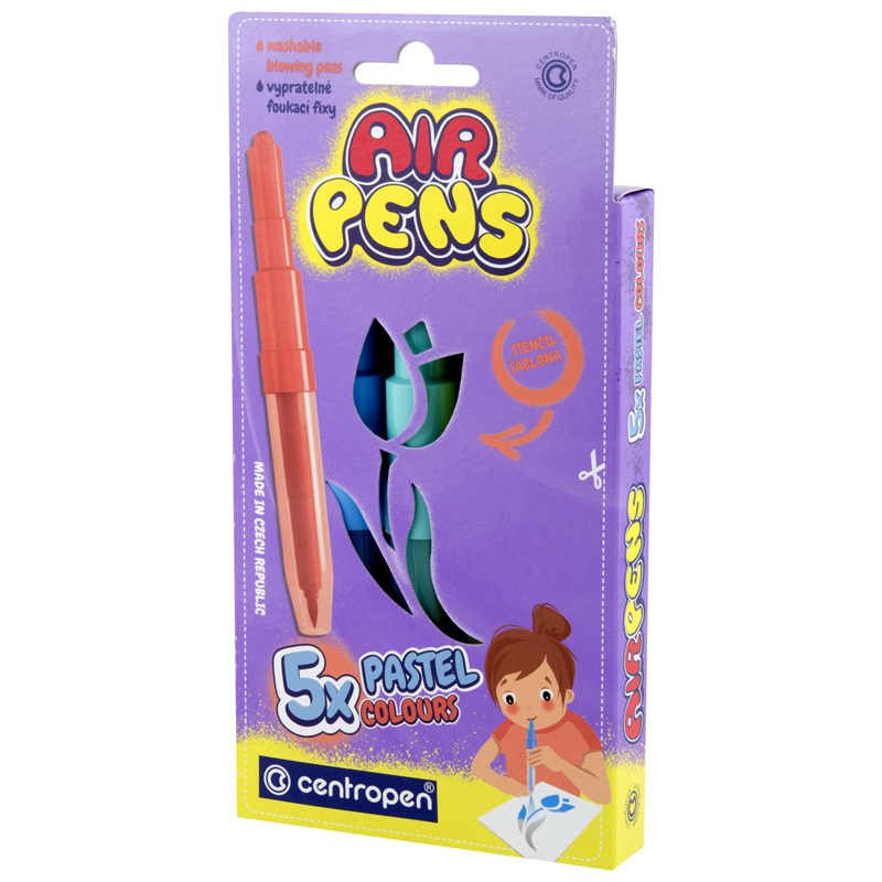 Air felt-tip pens "AirPens Pastel"