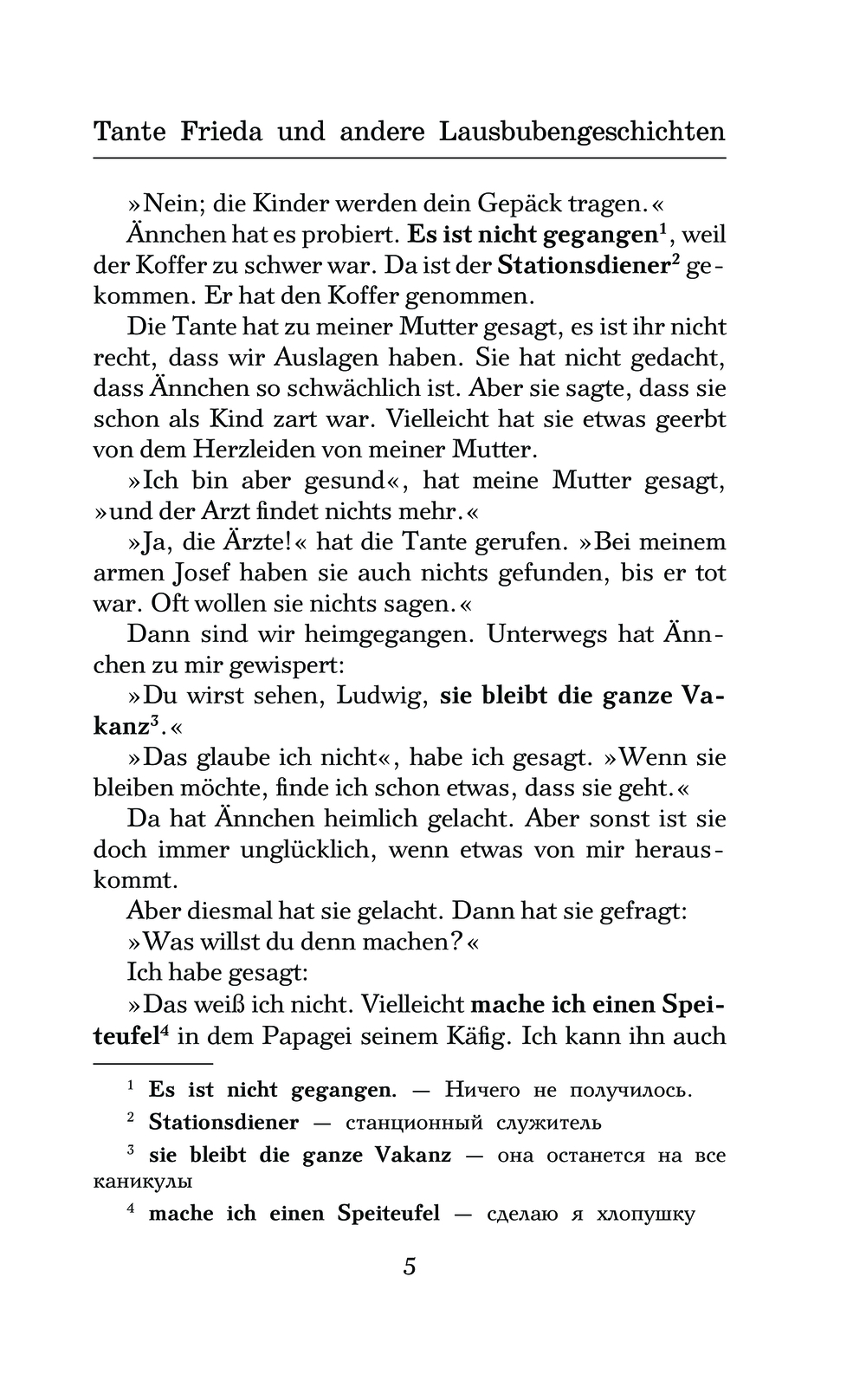 Tante Frieda und andere Lausbubengeschichten