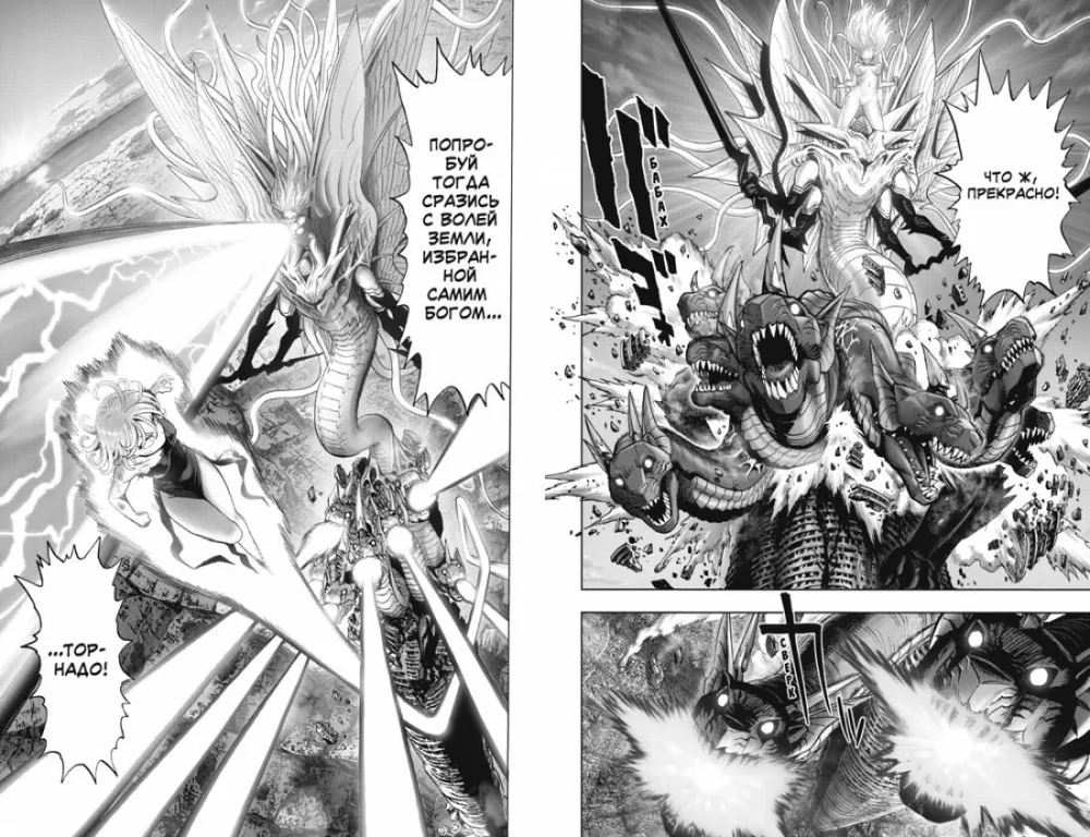 One-Punch Man. Grāmata 14. Visa Tornado spēks. Bezdibenī