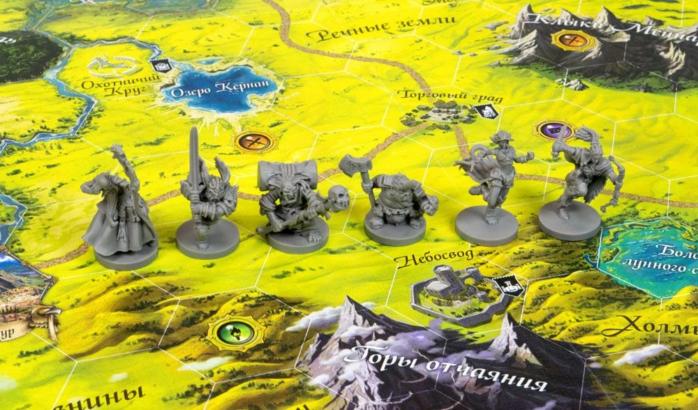 Galda spēle - Runebound. Trešā izdevuma