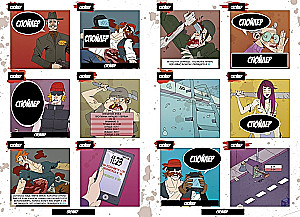 Galda komiksu spēle - Zombiji