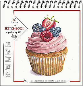 Bloknotu-sketchbook Fine Line Quadro Big