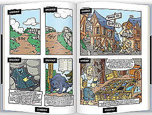 Komikss-spēle Leģenda par bruņiniekiem. Likteņa vēstījums
