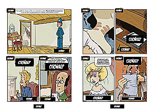 Komiks-spēle Šerloks Holmss un Irēna Adlere
