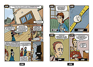 Komiks-spēle Šerloks Holmss un Irēna Adlere