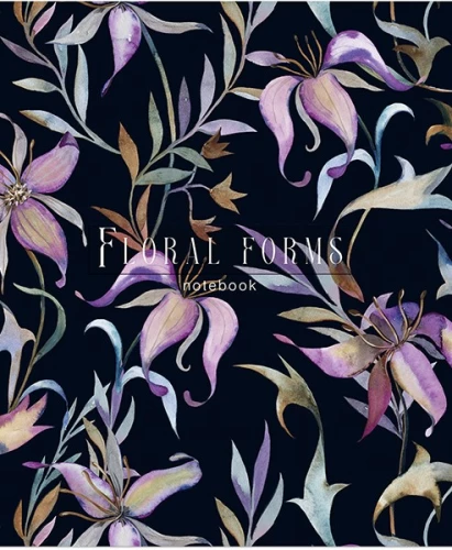 Zīmēšanas bloks Floral forms