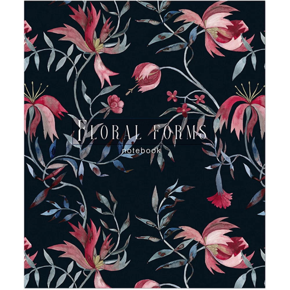 Zīmēšanas bloks Floral forms