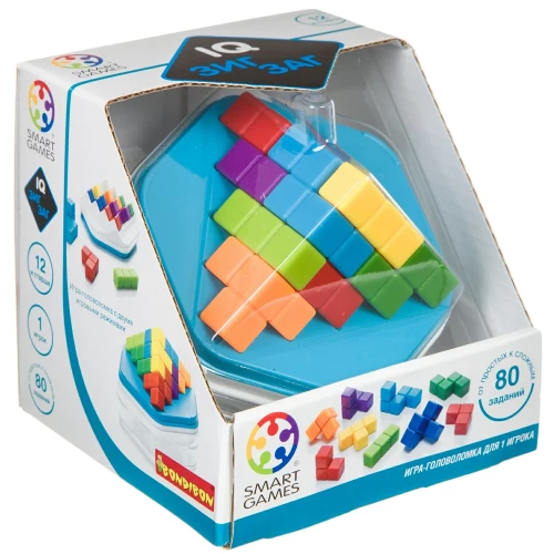 Loģiskā spēle Bondibon IQ-Zigzags