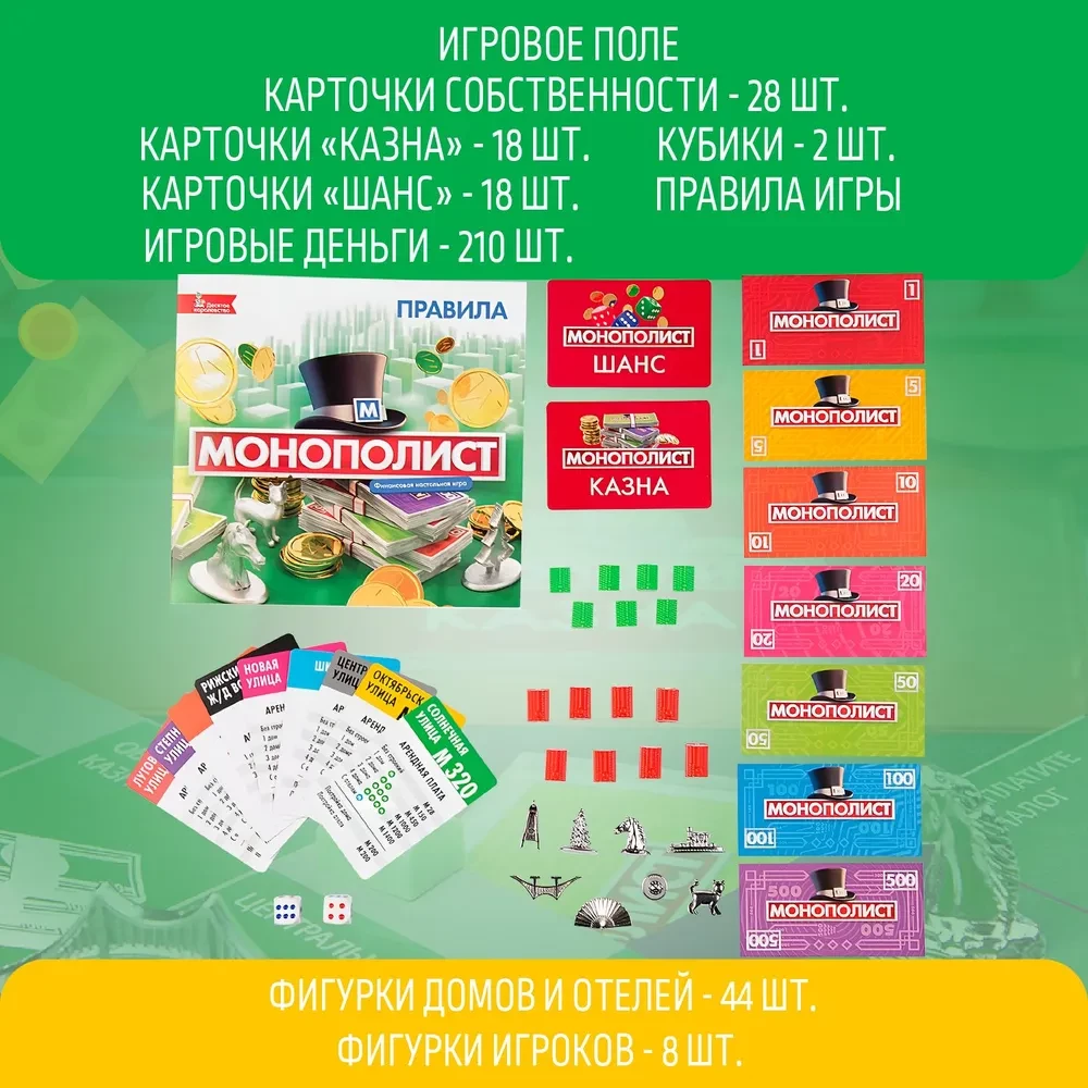 Galda spēle Monopolists