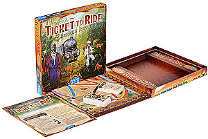 Galda spēle - Ticket to Ride. Āfrikas sirds (paplašinājums)