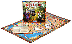Galda spēle - Ticket to Ride. Āfrikas sirds (paplašinājums)