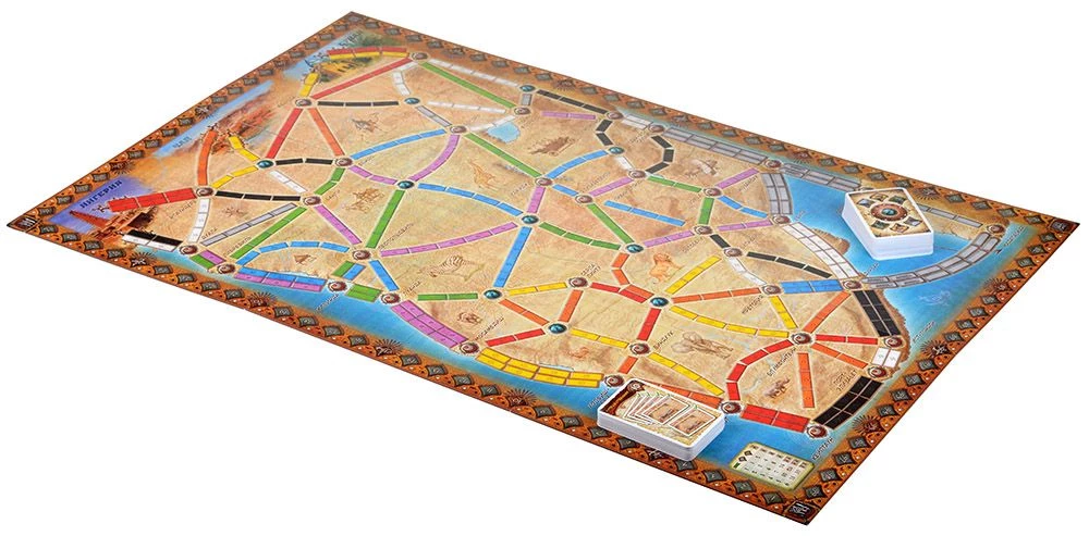 Galda spēle - Ticket to Ride. Āfrikas sirds (paplašinājums)