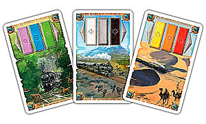 Galda spēle - Ticket to Ride. Āfrikas sirds (paplašinājums)