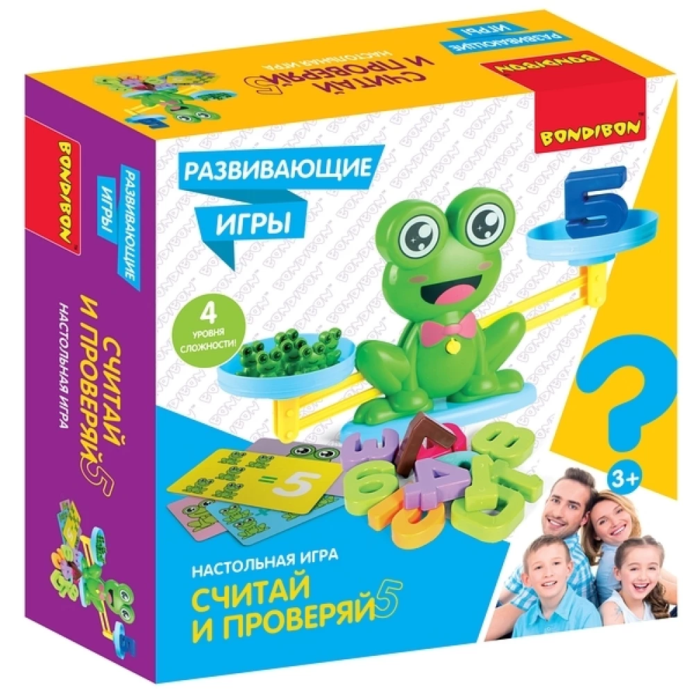 Galda spēle Skaiti un pārbaudi 5