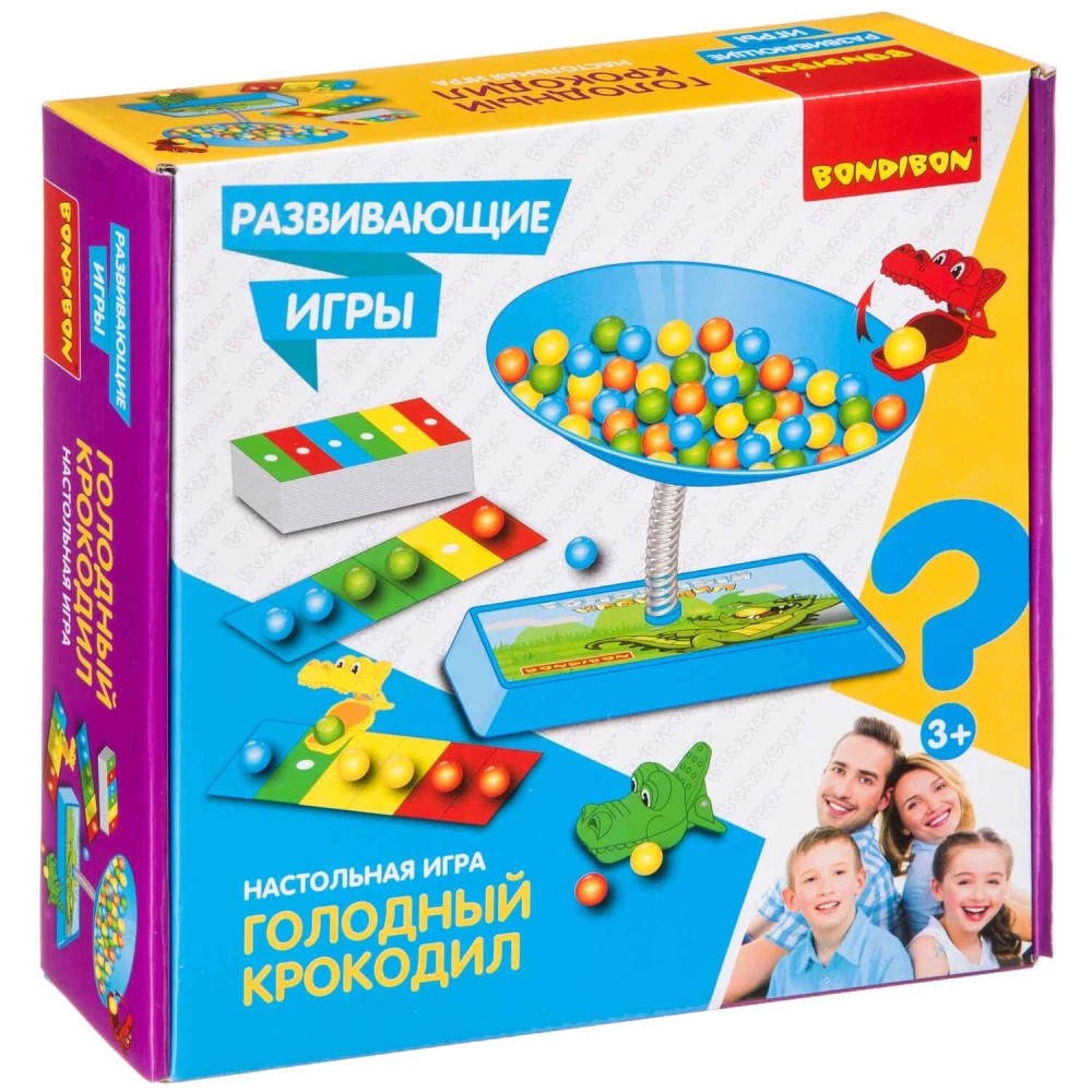 Attīstošā spēle Izsalkušais krokodils