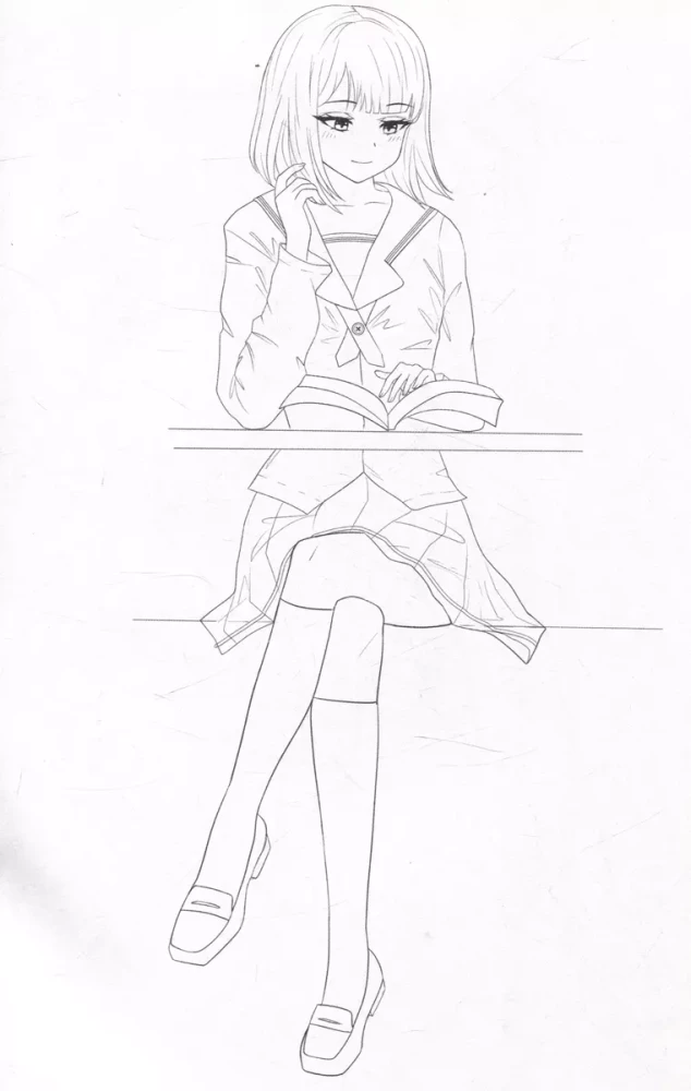 RAZKRĀSA Fashion Anime. Skolas stils