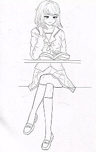 RAZKRĀSA Fashion Anime. Skolas stils