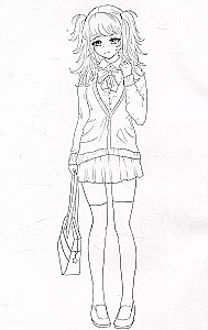RAZKRĀSA Fashion Anime. Skolas stils
