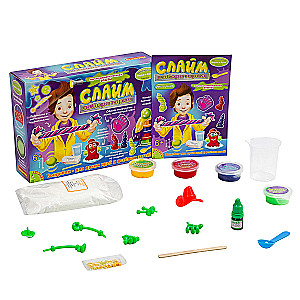 Franču eksperimenti Slime laboratorija