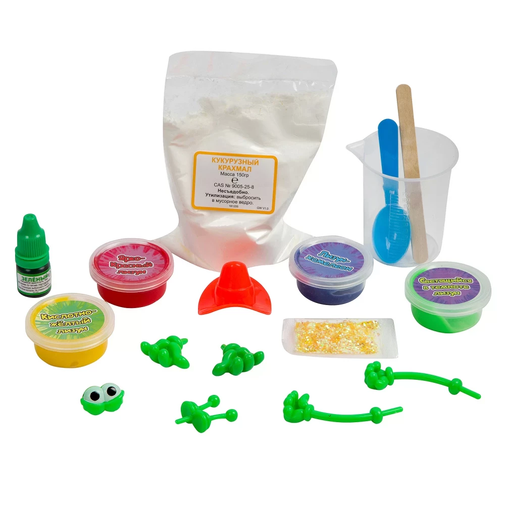 Franču eksperimenti Slime laboratorija