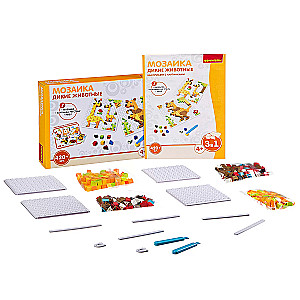 Mozaīka 3 in 1 Mežonīgie dzīvnieki