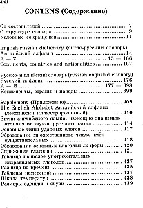 Populārs angļu-krievu un krievu-angļu vārdnīca. Transkripcija un transliterācija angļu vārdiem