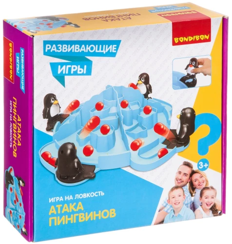 Attīstošā spēle Pingvīnu uzbrukums