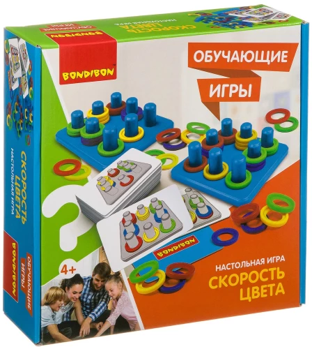 Galda spēle mācību ātrums krāsas