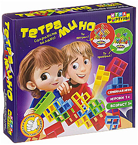 Galda ģimenes spēle Tetramino