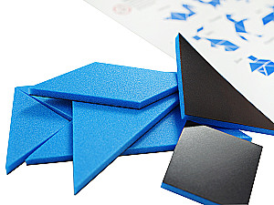 Loģiskā magnētiskā spēle-mīkla Tangram